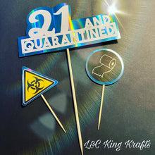 Load image into Gallery viewer, Card Cake Toppers