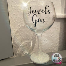 Load image into Gallery viewer, Personalised Gin Glass