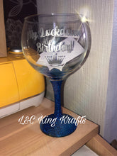 Load image into Gallery viewer, Personalised Gin Glass