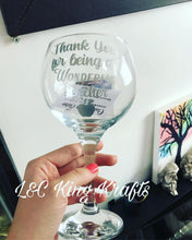 Load image into Gallery viewer, Personalised Gin Glass