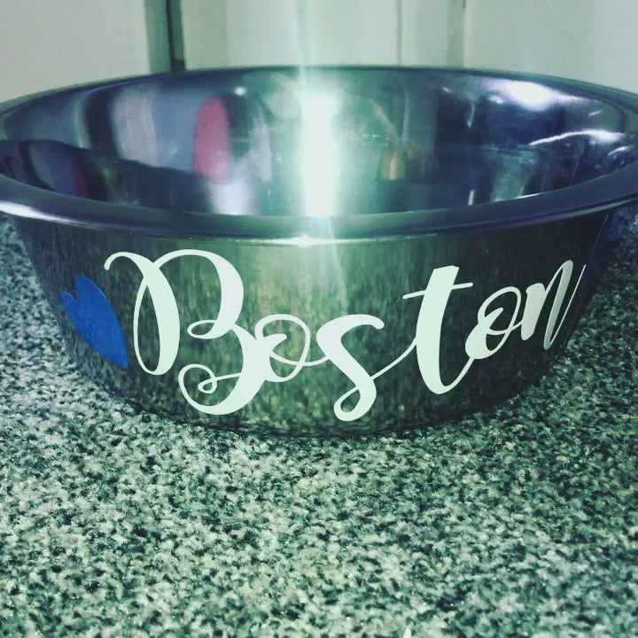 Personalised Dog bowl